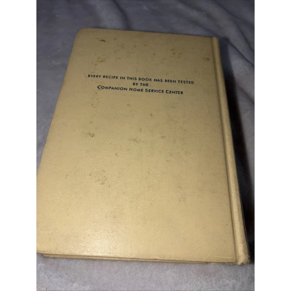 Vtg Womans Home Companion Cook Book 1943 P.F. Collier‎ & Son Cookbook Hardback